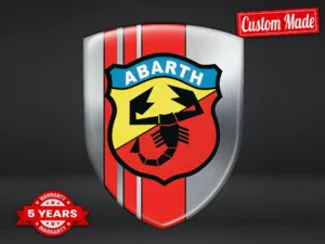 Fiat Abarth Pegatinas Automotrices Resistentes Limitadas Con Estilo